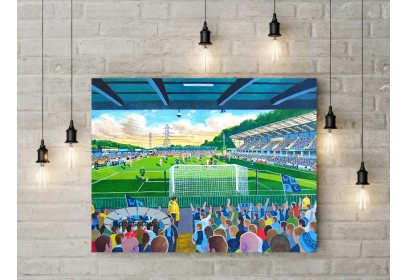 Adams Park Stadium Fine Art Canvas - Wycombe Wanderers FC